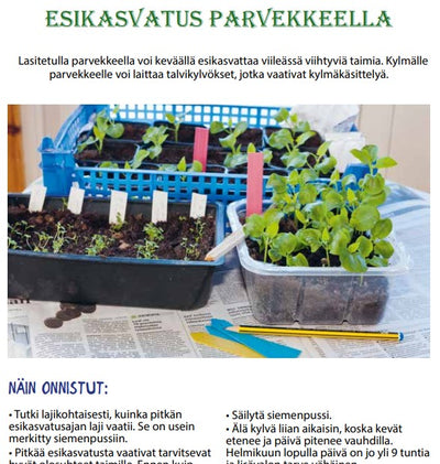 Parveke- ja Terassipuutarha -kirja